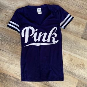 dark blue/ purple t shirt